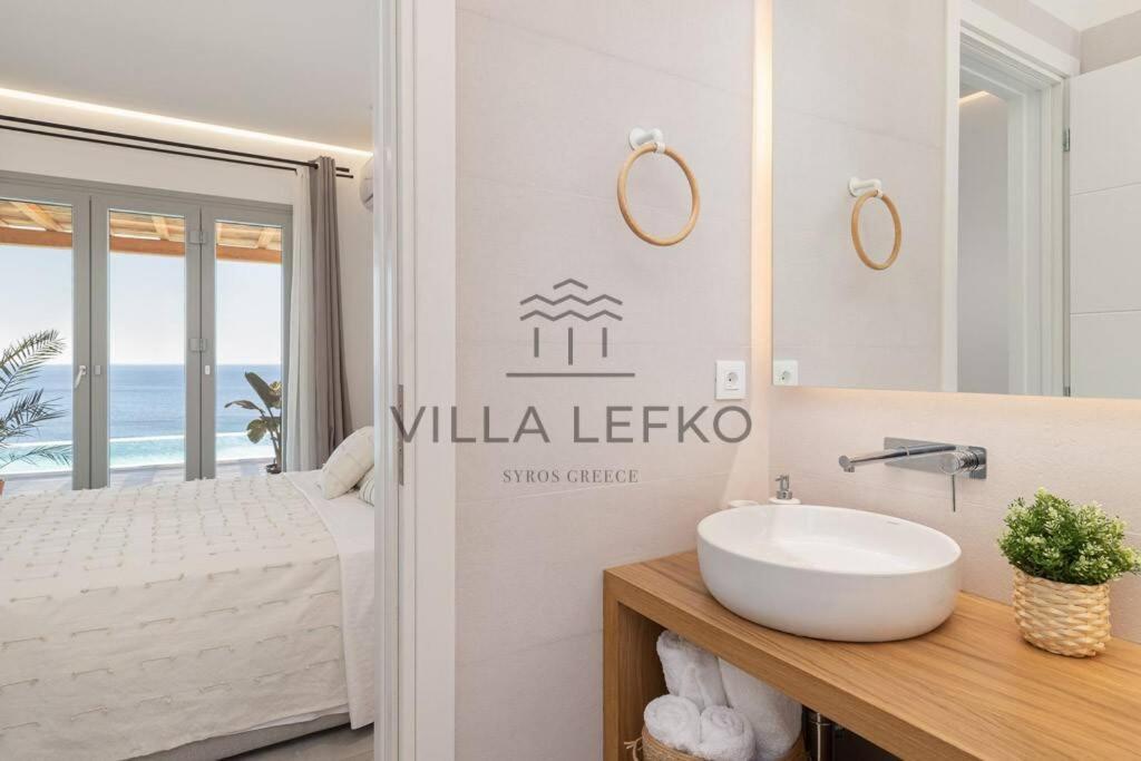 Villa Lefko Mégas Yialós-Nítes Exterior foto
